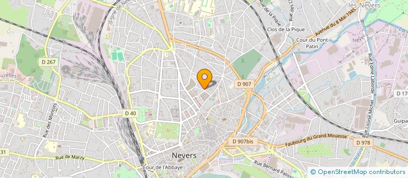 localisation de l'entreprise MONSIEUR THIBAUD MONTMARTIN à NEVERS
