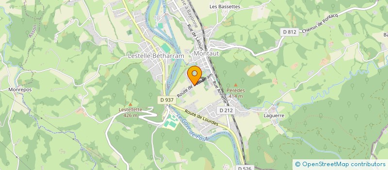 localisation de l'entreprise MONSIEUR THIBAUD MORAND à MONTAUT