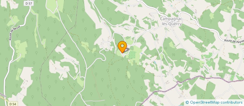 localisation de l'entreprise MONSIEUR THIBAUD MORTHELIER  CAMPAGNAC-LES-QUERCY