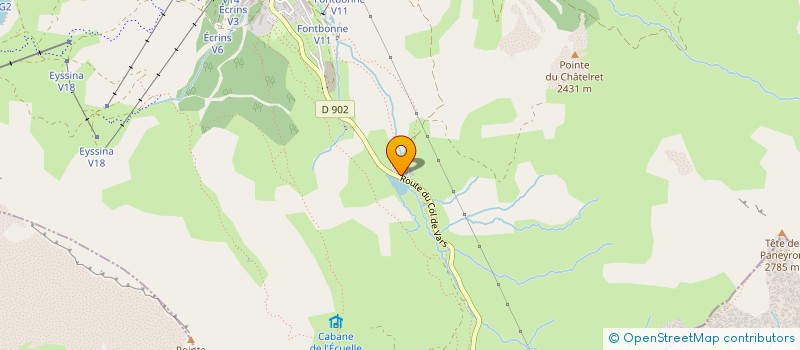 localisation de l'entreprise MONSIEUR THIBAUD MOULINAS  VARS