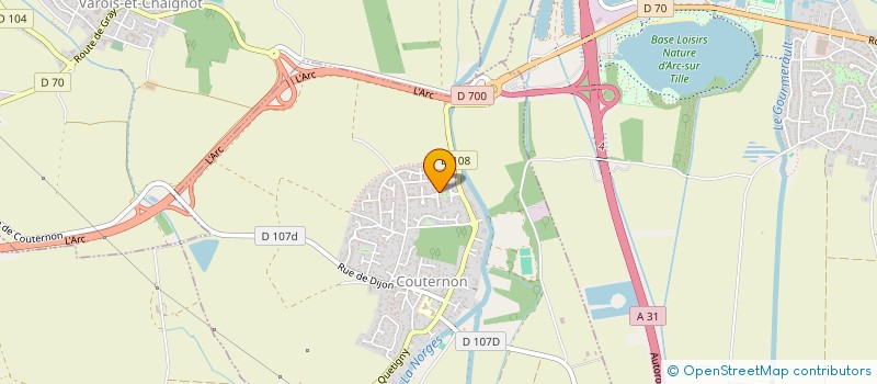 localisation de l'entreprise MONSIEUR THIBAUD NALLET  COUTERNON