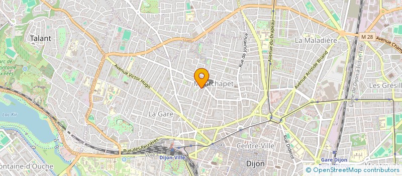 localisation de l'entreprise MONSIEUR THIBAUD NEVERS à DIJON