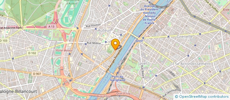 localisation de l'entreprise MONSIEUR THIBAUD OLLIVIER  PARIS