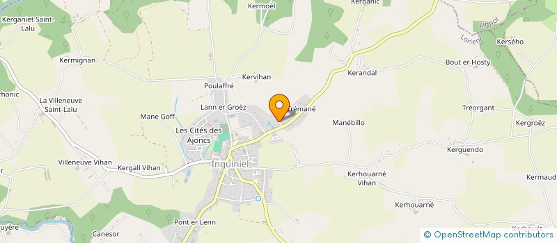 localisation de l'entreprise MONSIEUR THIBAUD PAUL  INGUINIEL