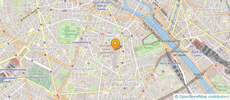 localisation de l'entreprise MONSIEUR THIBAUD PEYREDIEU DU CHARLAT  PARIS