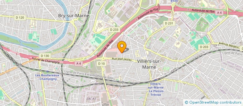 localisation de l'entreprise MONSIEUR THIBAUD PLAQUET à VILLIERS SUR MARNE