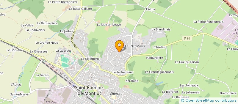 localisation de l'entreprise MONSIEUR THIBAUD PONCIN à SAINT-ETIENNE-DE-MONTLUC