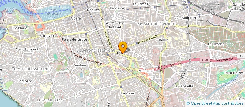 localisation de l'entreprise MONSIEUR THIBAUD POULAIN à MARSEILLE