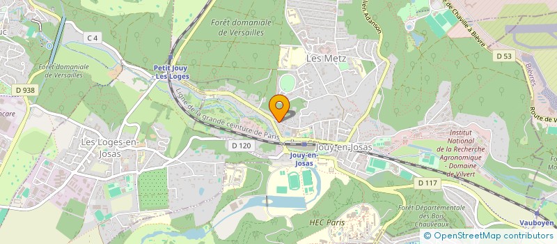 localisation de l'entreprise MONSIEUR THIBAUD REBOUR  JOUY-EN-JOSAS