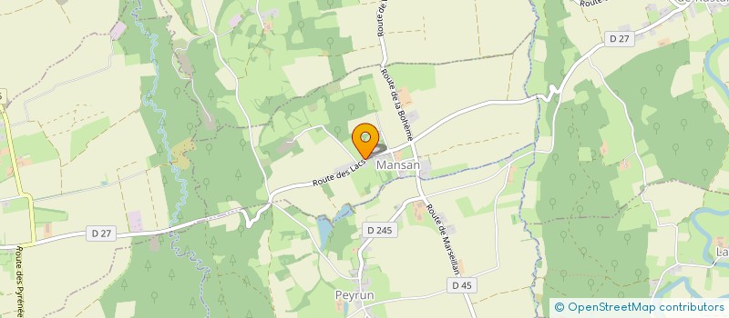 localisation de l'entreprise MONSIEUR THIBAUD RULL  MANSAN