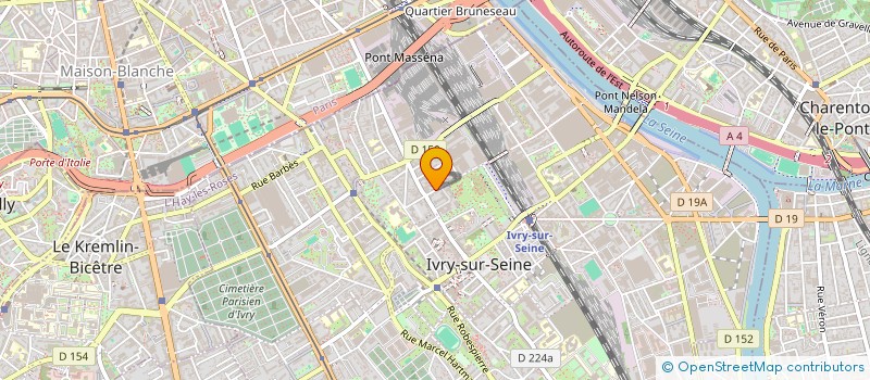 localisation de l'entreprise MONSIEUR THIBAUD SOBEL à IVRY-SUR-SEINE