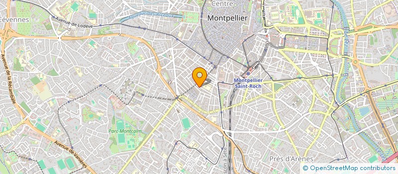 localisation de l'entreprise MONSIEUR THIBAUD TERISSE à MONTPELLIER