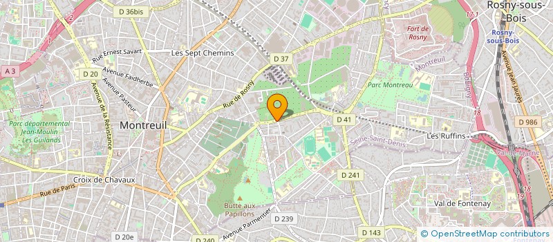 localisation de l'entreprise MONSIEUR THIBAUD WAGNER à MONTREUIL