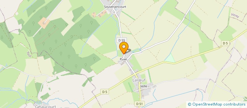 localisation de l'entreprise MONSIEUR THIBAUD ZWAHLEN  LALUF