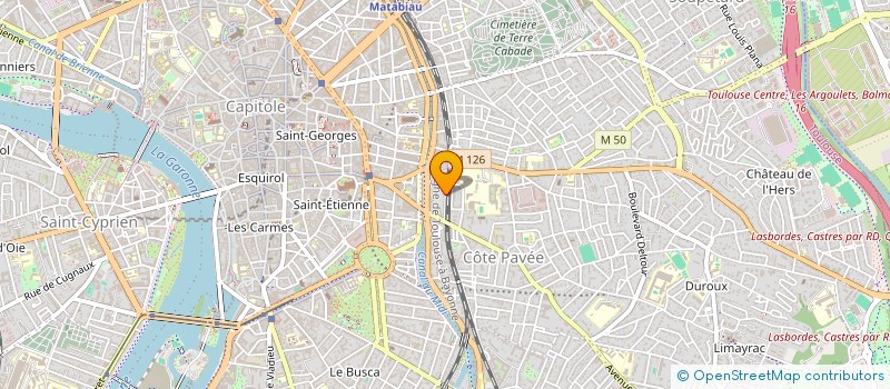 localisation de l'entreprise MONSIEUR THIBAULD BURNEL à TOULOUSE
