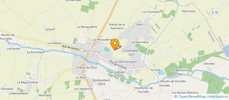 localisation de l'entreprise MONSIEUR THIBAULT ACHARD à MARTIZAY