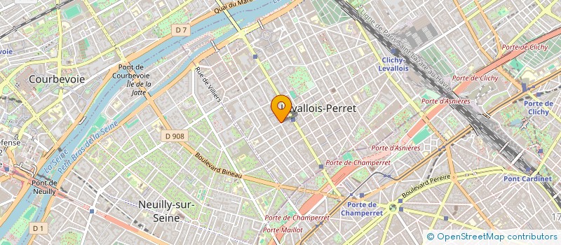 localisation de l'entreprise MONSIEUR THIBAULT AJAGUIN à LEVALLOIS-PERRET