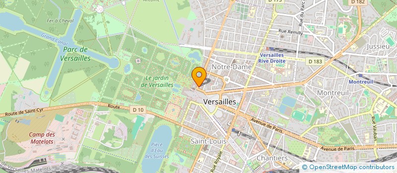 localisation de l'entreprise MONSIEUR THIBAULT ALAPETITE à VERSAILLES