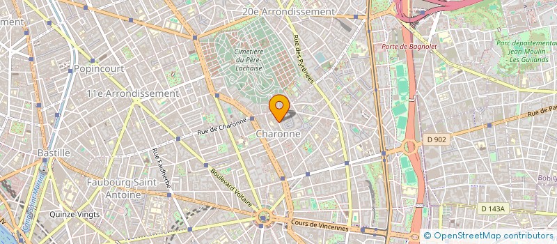 localisation de l'entreprise MONSIEUR THIBAULT ALBERTI  PARIS