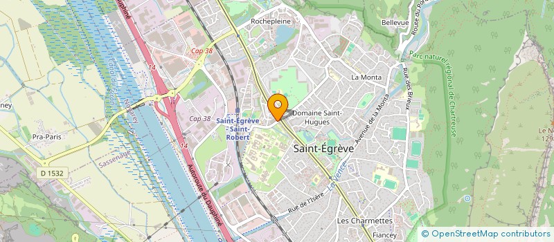 localisation de l'entreprise MONSIEUR THIBAULT ALCARRIA  SEYSSINET-PARISET