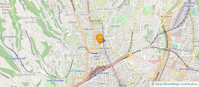localisation de l'entreprise MONSIEUR THIBAULT ALUNNI à NICE