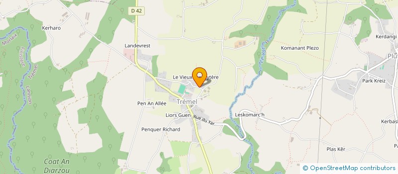 localisation de l'entreprise MONSIEUR THIBAULT ANDROUIN  TREMEL