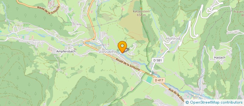 localisation de l'entreprise MONSIEUR THIBAULT ANSEL  STOSSWIHR