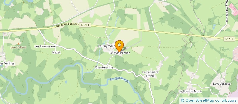localisation de l'entreprise MONSIEUR THIBAULT ANTOINET à CHATEAUPONSAC