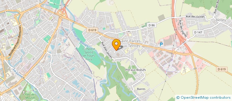 localisation de l'entreprise MONSIEUR THIBAULT ARTUS  VILLECHETIF