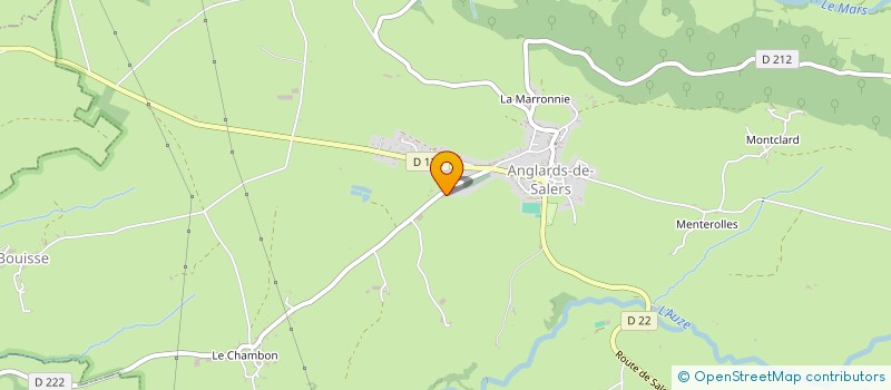 localisation de l'entreprise MONSIEUR THIBAULT AUBERT à ANGLARDS-DE-SALERS