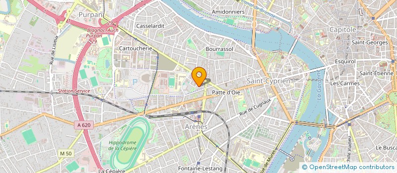 localisation de l'entreprise MONSIEUR THIBAULT AUPHAND à TOULOUSE