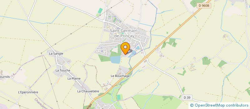 localisation de l'entreprise MONSIEUR THIBAULT AVRIL  SAINT-GERMAIN-DE-PRINCAY