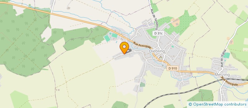 localisation de l'entreprise MONSIEUR THIBAULT AZOULAI  DIEBLING