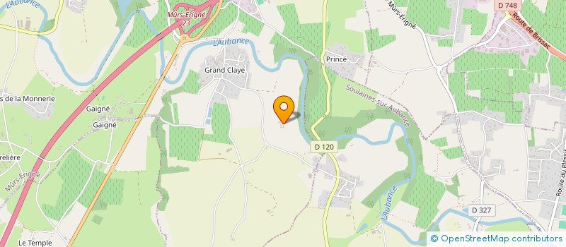 localisation de l'entreprise MONSIEUR THIBAULT BARANGER  MURS-ERIGNE