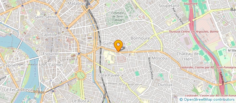 localisation de l'entreprise MONSIEUR THIBAULT BARBAROUX à TOULOUSE