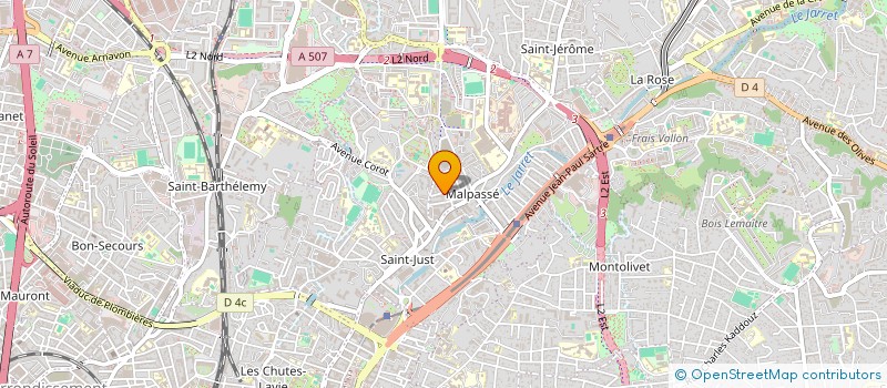 localisation de l'entreprise MONSIEUR THIBAULT BARLES  MARSEILLE