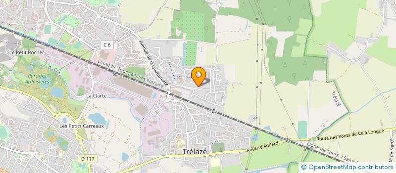 localisation de l'entreprise MONSIEUR THIBAULT BARTIS à TRELAZE