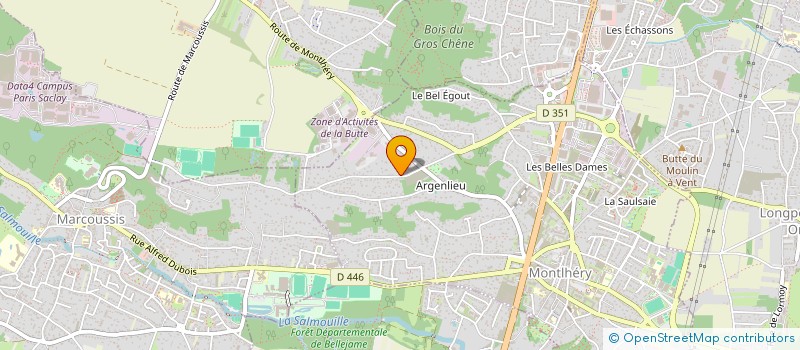 localisation de l'entreprise MONSIEUR THIBAULT BARTOLI  MONTLHERY