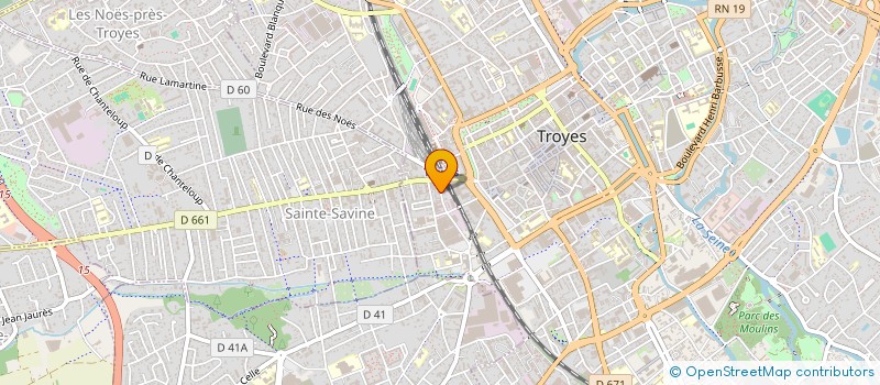 localisation de l'entreprise MONSIEUR THIBAULT BECKERS à TROYES
