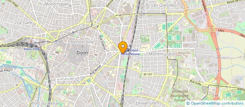 localisation de l'entreprise MONSIEUR THIBAULT BEHAGHEL à DIJON