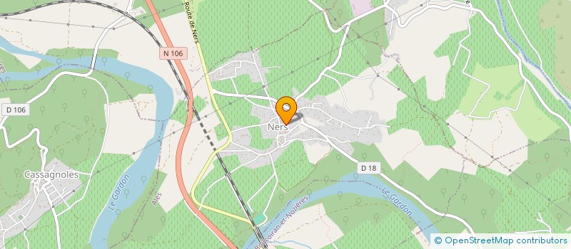 localisation de l'entreprise MONSIEUR THIBAULT BENOIT DE COIGNAC  SAINT-HIPPOLYTE-DE-CATON