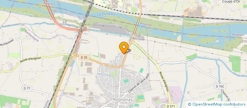 localisation de l'entreprise MONSIEUR THIBAULT BERENGUIER  ROGNONAS