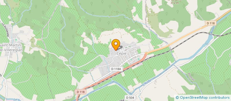 localisation de l'entreprise MONSIEUR THIBAULT BERNARD  CEPIE