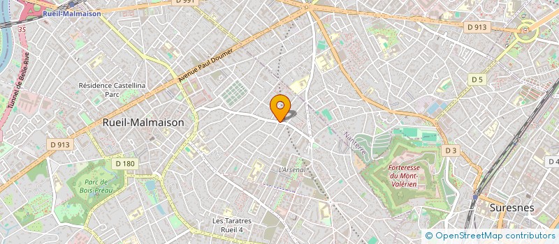 localisation de l'entreprise MONSIEUR THIBAULT BERTHIOL à RUEIL-MALMAISON