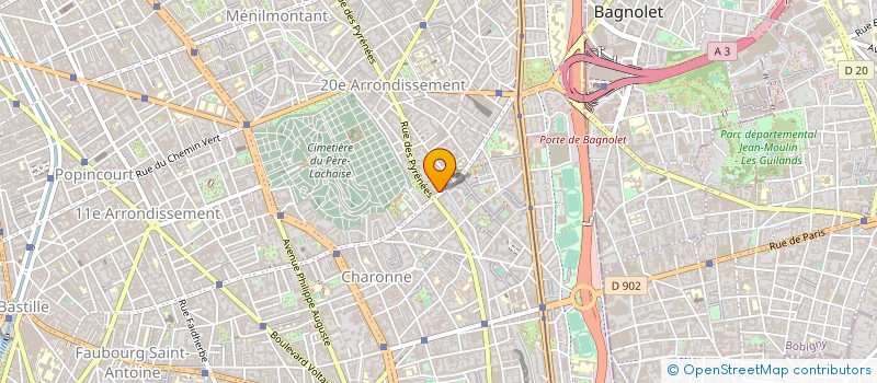 localisation de l'entreprise MONSIEUR THIBAULT BERTRAND  PARIS