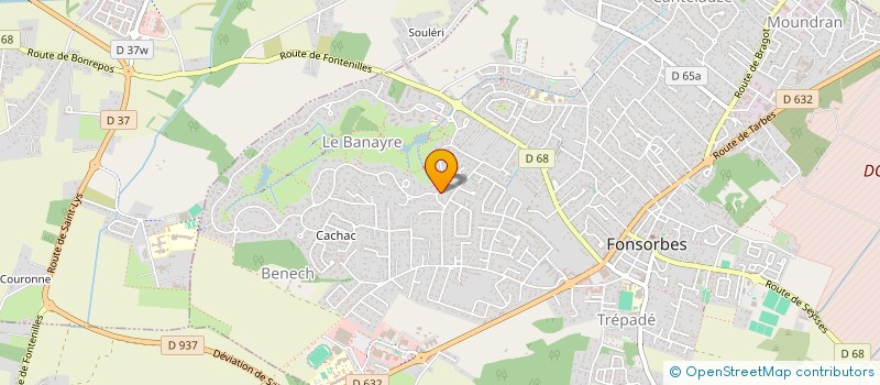 localisation de l'entreprise MONSIEUR THIBAULT BETHENCOURT à FONSORBES