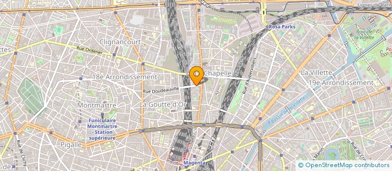 localisation de l'entreprise MONSIEUR THIBAULT BEURLET  PARIS