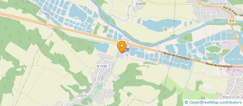 localisation de l'entreprise MONSIEUR THIBAULT BOILEAU  PERNANT