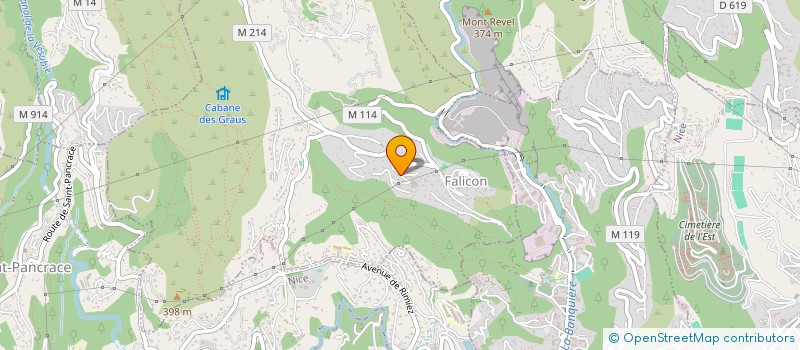 localisation de l'entreprise MONSIEUR THIBAULT BONNAFOUS  FALICON