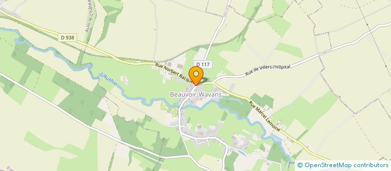 localisation de l'entreprise MONSIEUR THIBAULT BOUCHER  BEAUVOIR-WAVANS